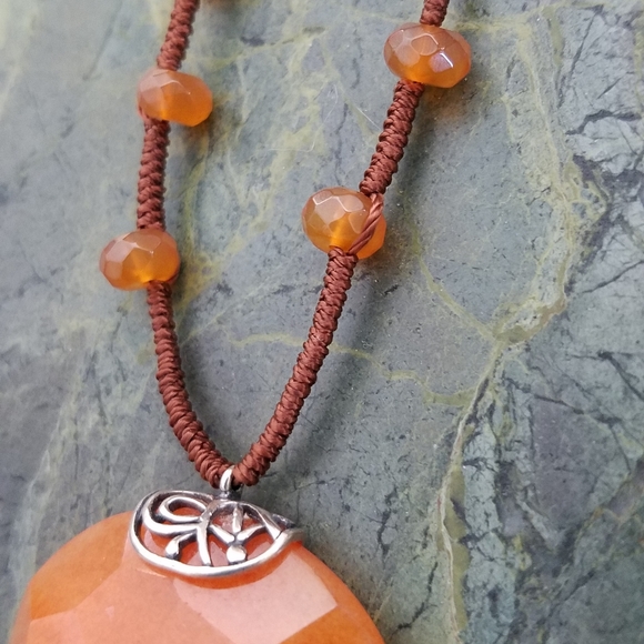 Silpada .925 Sterling Silver Moroccan Sunset Necklace - Picture 4 of 6